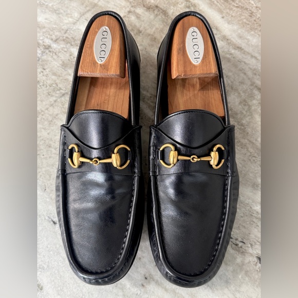 GUCCI 1953 Horsebit Leather Loafer Black Leather 9/ 9.5 US $1000 Brixton Jordaan